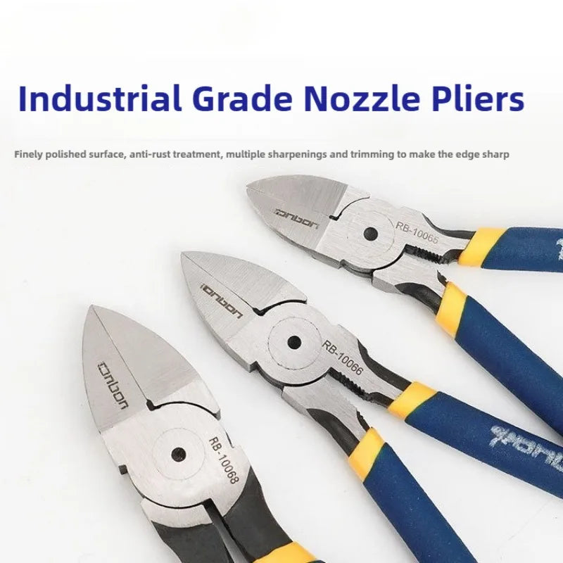 5/6 Inch Professional Cutting Pliers Wire Stripping Tool Side Cutter for Cable