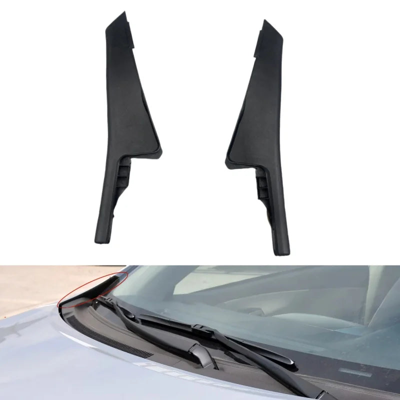 Rubber Front Windshield Trim Cover for Toyota Corolla 2007-2013