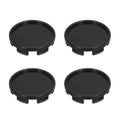 4-Piece Universal Car Wheel Center Caps, 55mm, ABS