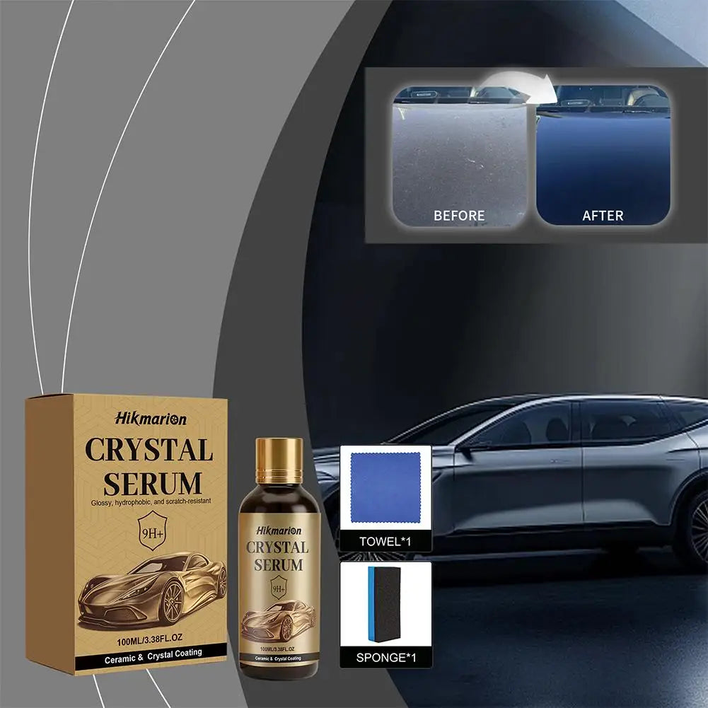 Ceramic Car Coating Kit with Towel and Sponge