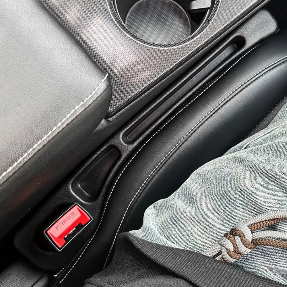 2-Pack Waterproof Car Seat Gap Fillers & Organizers - image 5