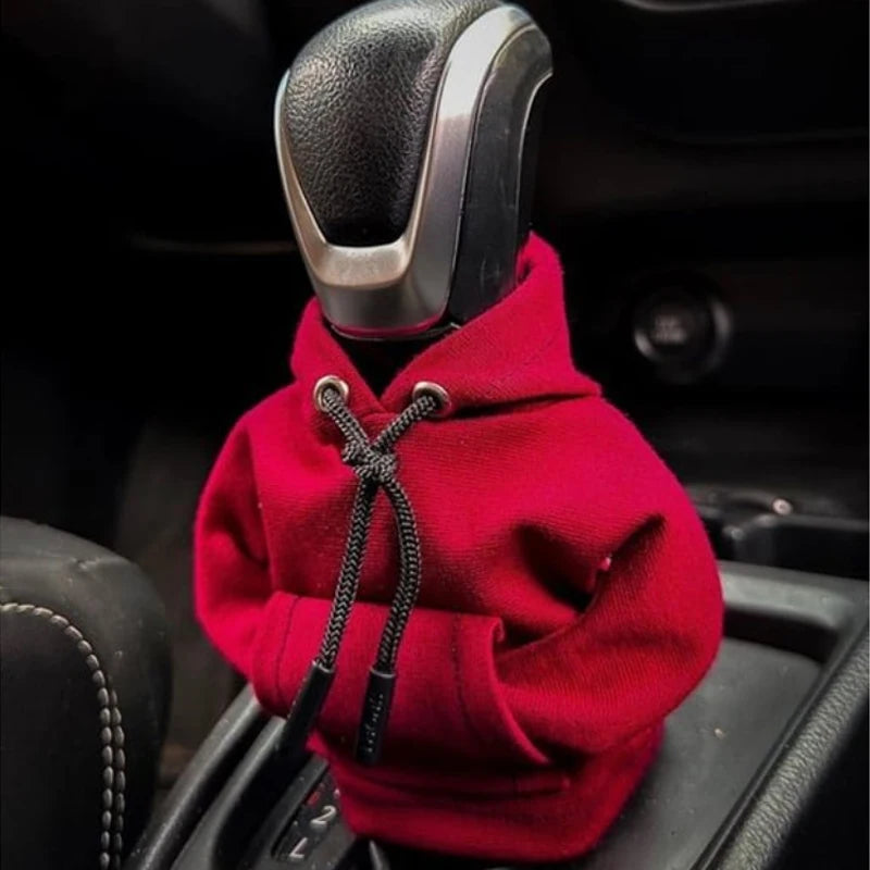 Gear Shift Knob Hoodie Cover, Universal for Manual & Automatic Shifters