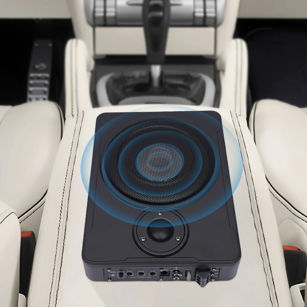8 Inch 200W Slim Under-Seat Powered Subwoofer