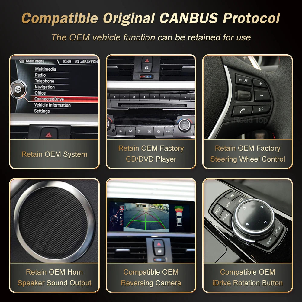 12.3'' Touch Screen Car Multimedia System for BMW 1/2 Series - image 5