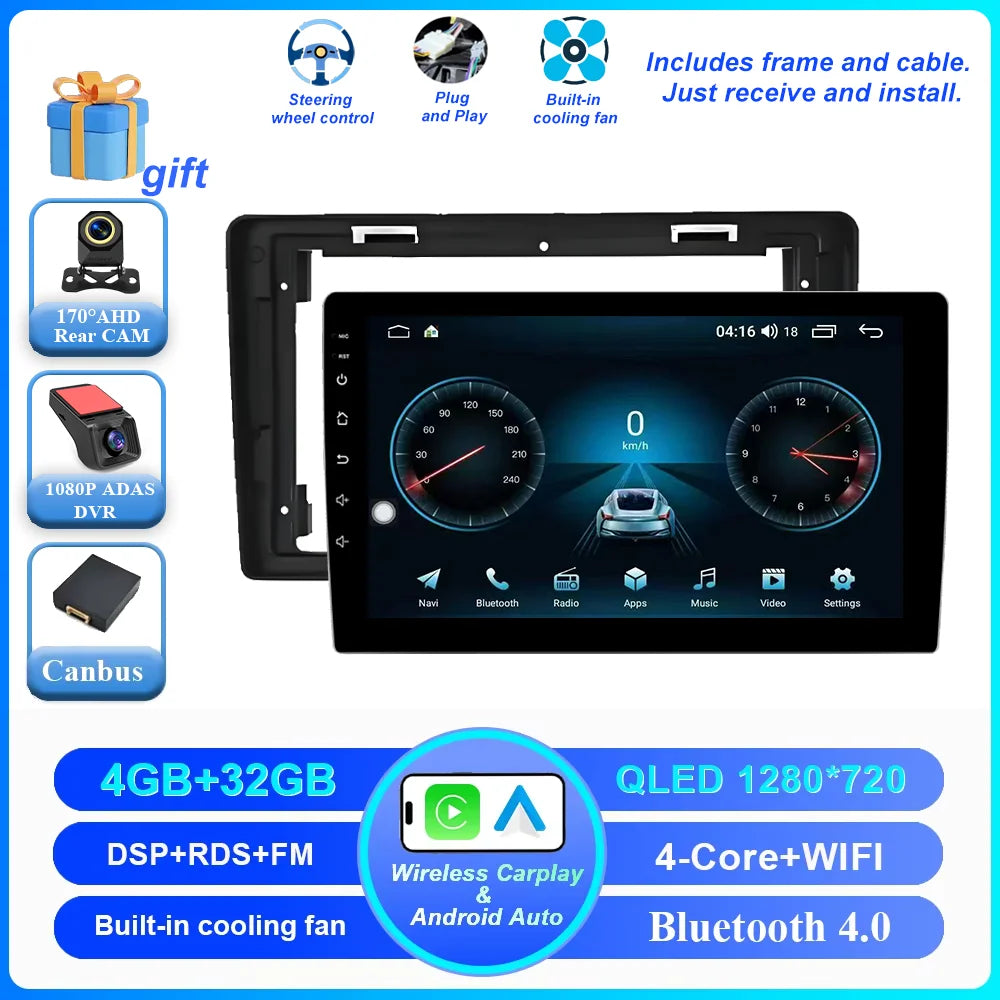 9-Inch Android Car Stereo with CarPlay Citroen Peugeot 2008-2019 - image 9