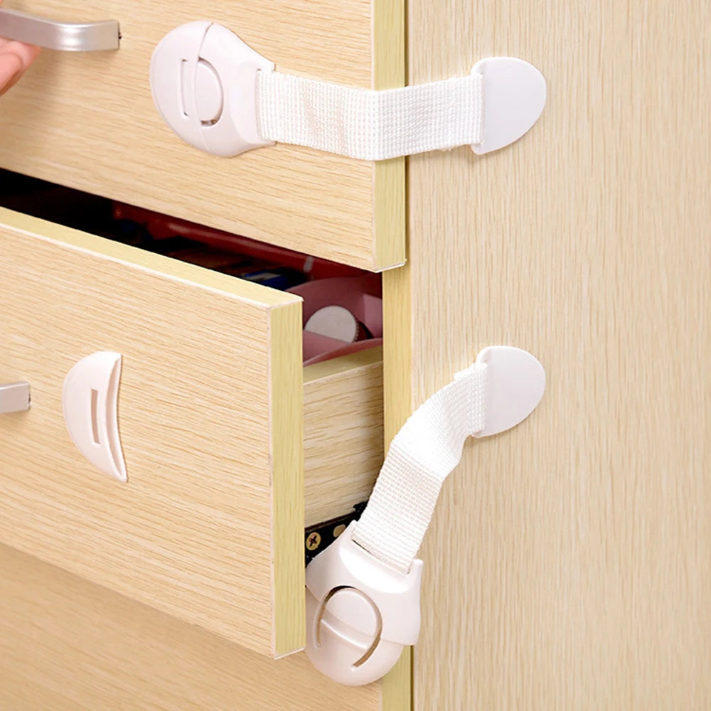 10-Pack Child Safety Cabinet & Drawer Locks - image 4