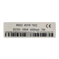 12PCS/LOT 36V/48V/52V 250W Stickers for Tongsheng Mid Motor eBike Conversion Kit Sticker for Tongsheng TSDZ2 TSDZ8
