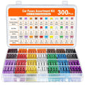 300/180/120-Piece Car Blade Fuse Kit with Box