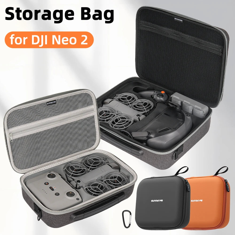 DJI Neo 2 Hard Case – Shockproof Portable Drone Bag