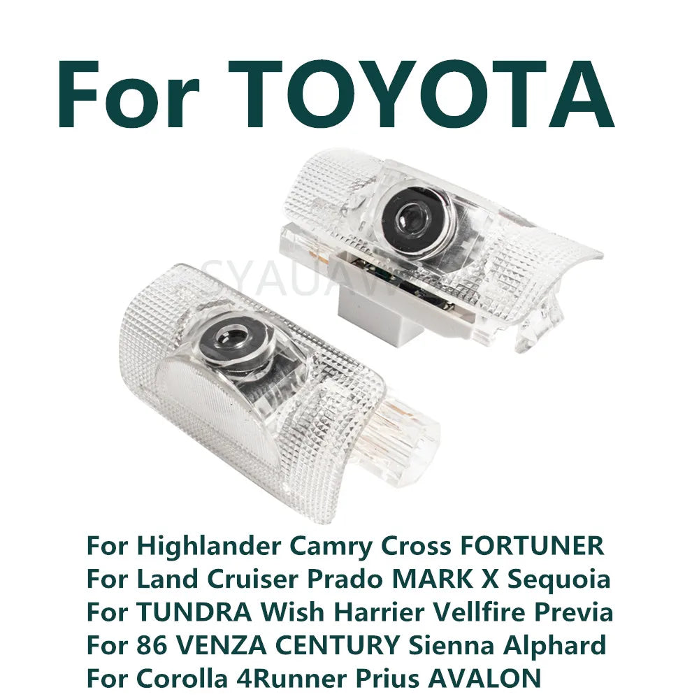 LED Car Door Welcome Light Projector for Toyota Camry Corolla