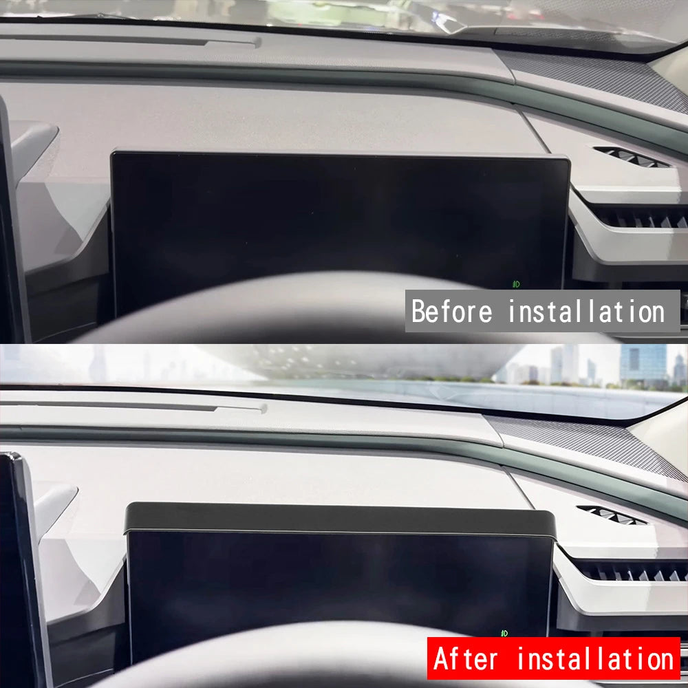 Instrument Cluster Sun Shade Hood for Toyota RAV4 2026 12.3 Inch