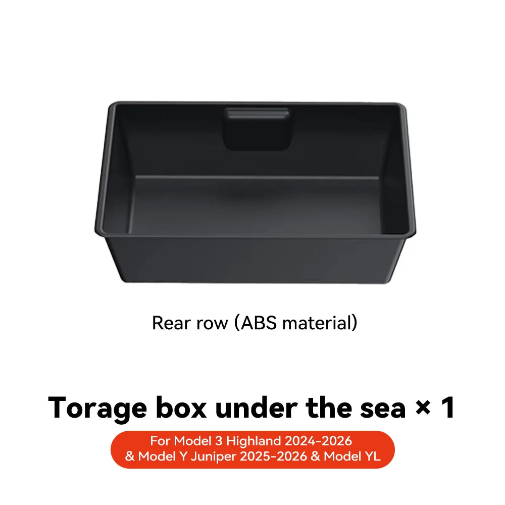Under Seat Storage Drawer for Tesla Model Y Juniper 2025-2026
