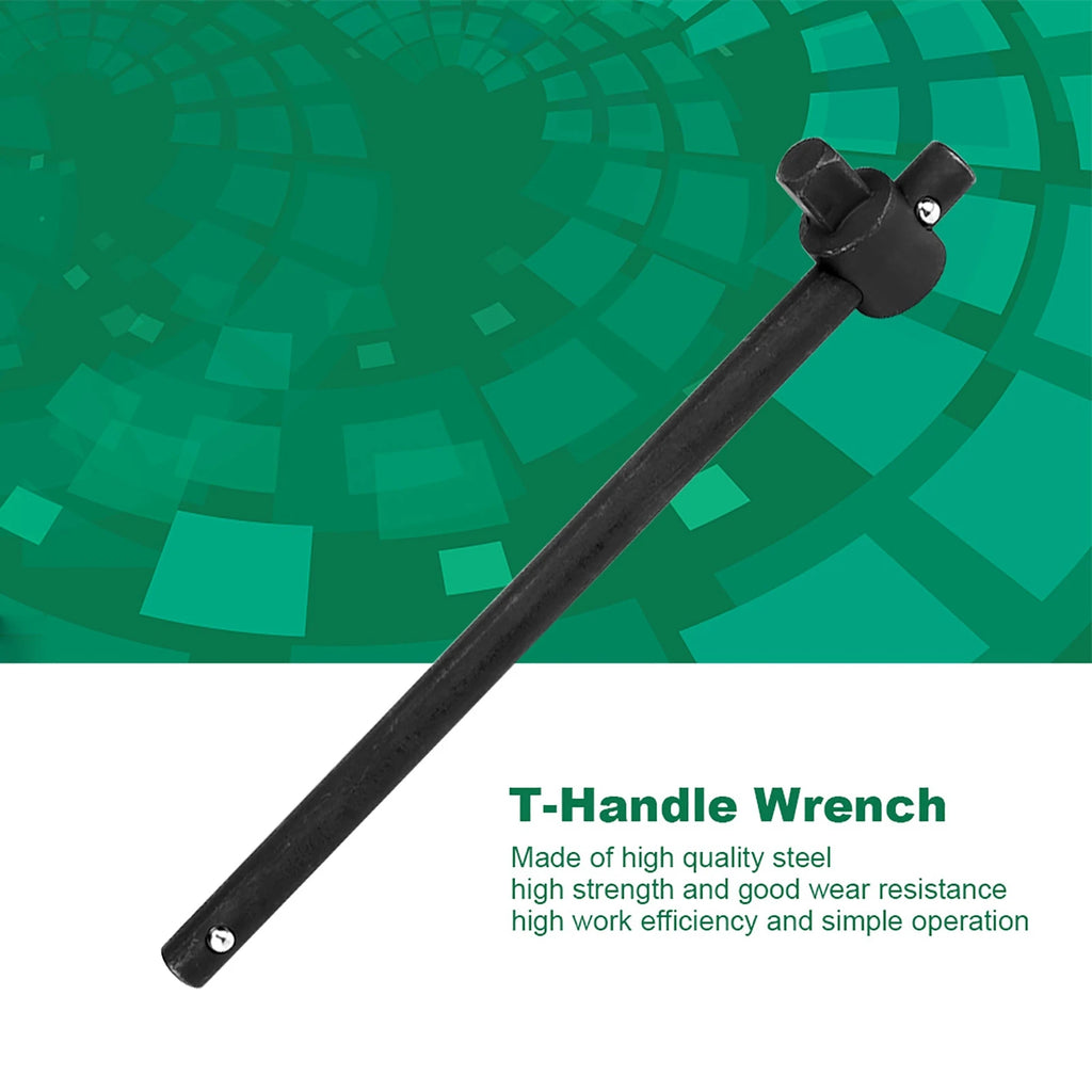 Sliding T Handle Socket Wrench Breaker Bar Heavy Duty Steel Sliding T handle Wrench Steel T handle Wrench T handle Socket Wrench
