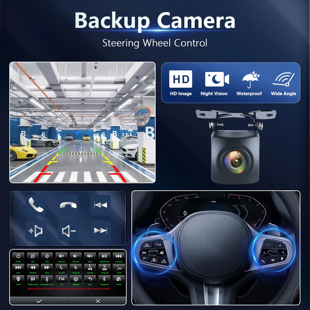 9 Inch Android CarPlay Radio for Chevrolet Captiva 2008-2012 - image 5