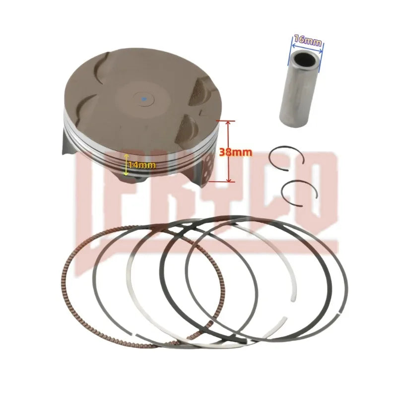 76mm Big Bore Cylinder Kit for Yamaha XMAX 300 and Tricity Scooters - view 14