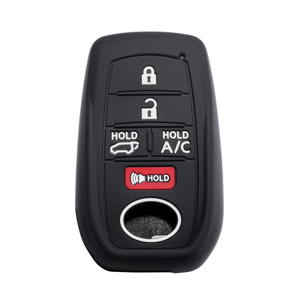 Toyota Silicone Key Fob Cover - Soft Durable for RAV4 Corolla Camry - image 25