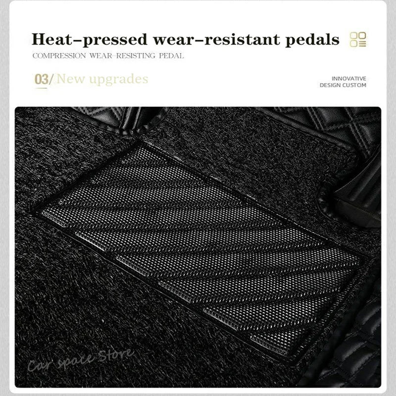 Car Floor Mats for Jeep Grand Cherokee 2007 2008 2009-2018 Customauto Foot Pads Automobile Carpet Cover Interior Accessories