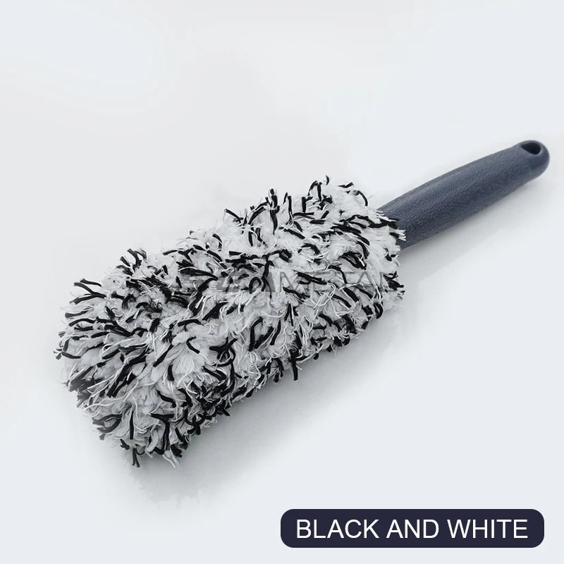 Plush Wheel Hub and Rim Cleaning Brush