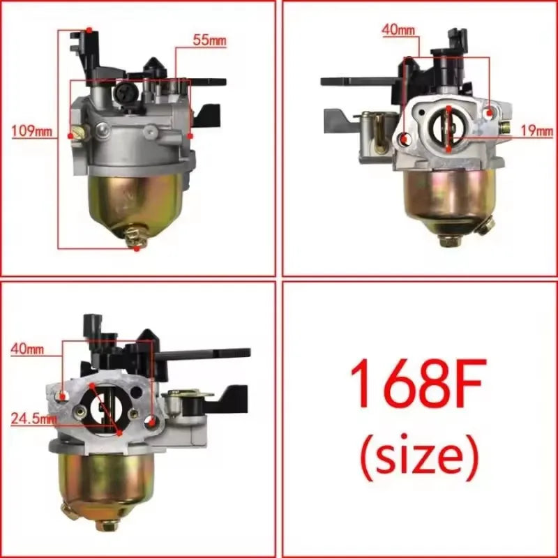 High Performance Carburetor for Honda GX160 GX200 Engines - image 6