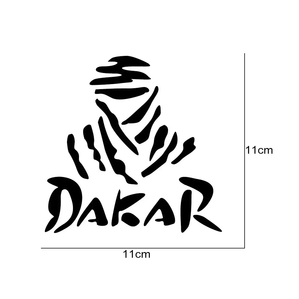 11 x 11cm Rally Car Sticker, Bumper and Window Vinyl Decal - view 2