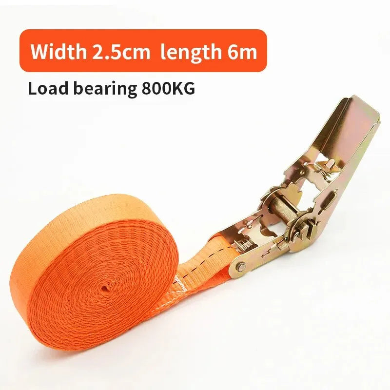Cargo Tie-Down Strap with Metal Buckle, 3m or 6m - view 8