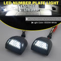 Bright LED License Plate Lights for Chevy & GMC Trucks 1999-2013