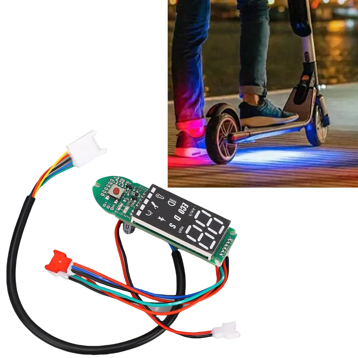 Electric Scooter Dashboard Circuit Board Bluetooth PCB Parts for 8.5 to 10inch Electric Scooter