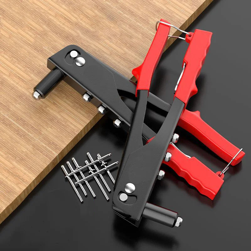 Heavy Duty Rivet Gun Hand Riveter Set for Automotive Furniture Marine Repairs
