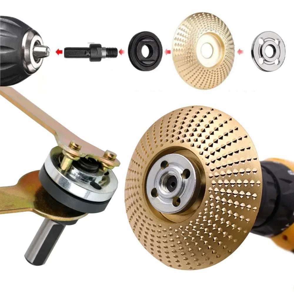 10mm Electric Drill to Angle Grinder Converter Connecting Rod Adapter Set Grinding Cutting Disc Power Tool Accessory