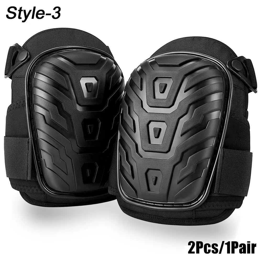 Professional Heavy Duty Foam Knee Pads with Gel for Work and Construction