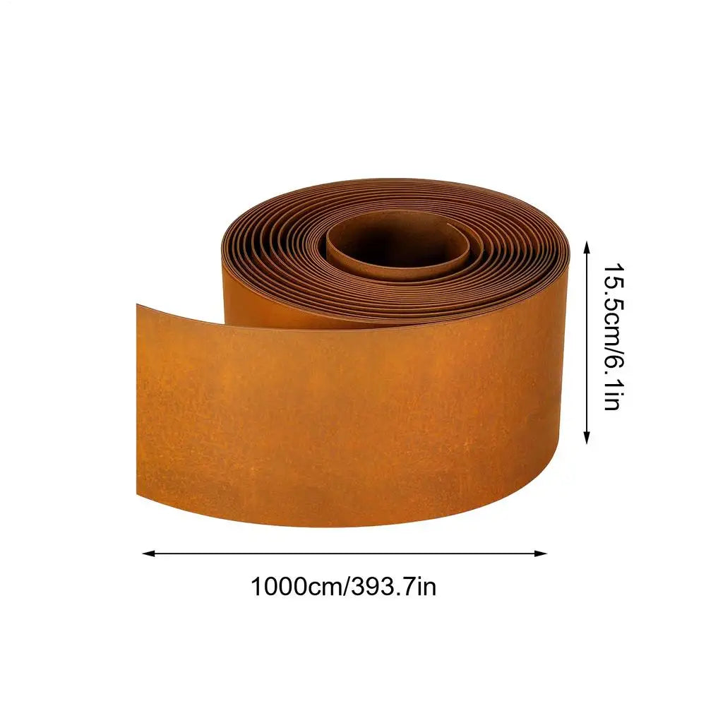 Tall Metal Steel Garden Border Edging – Weather Resistant