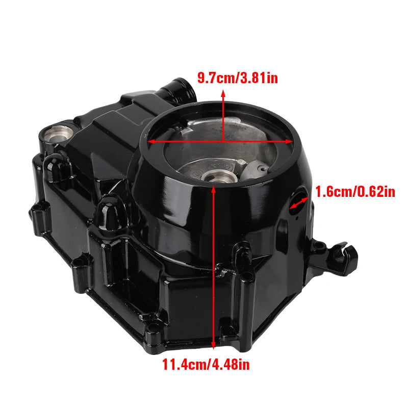 Right Crankcase Clutch Cover for Lifan 125 Horizontal Engines - view 7
