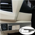 Black Carbon Fiber Interior Stickers for Toyota Corolla 2014-2018 - image 23