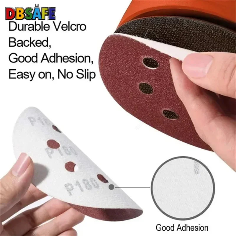 5-Inch Hook and Loop Sanding Discs 40-800 Grit Sandpaper for Random Orbital Sander
