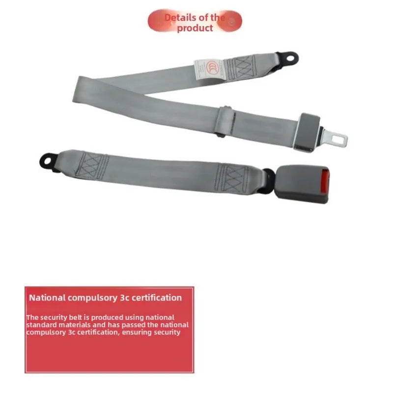 Universal 2-Point Adjustable Truck Seat Belt - image 10