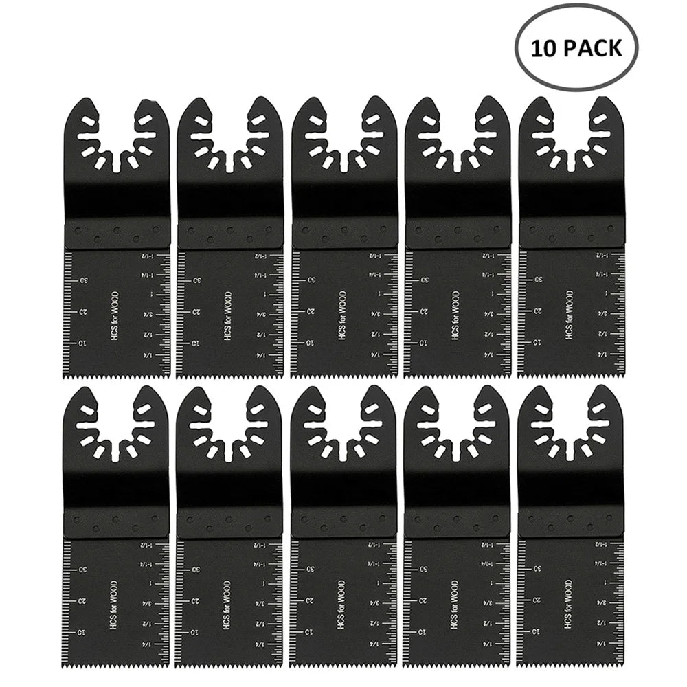 Oscillating Multi-Tool Saw Blades for Wood & Metal, 10/60/100 Pieces