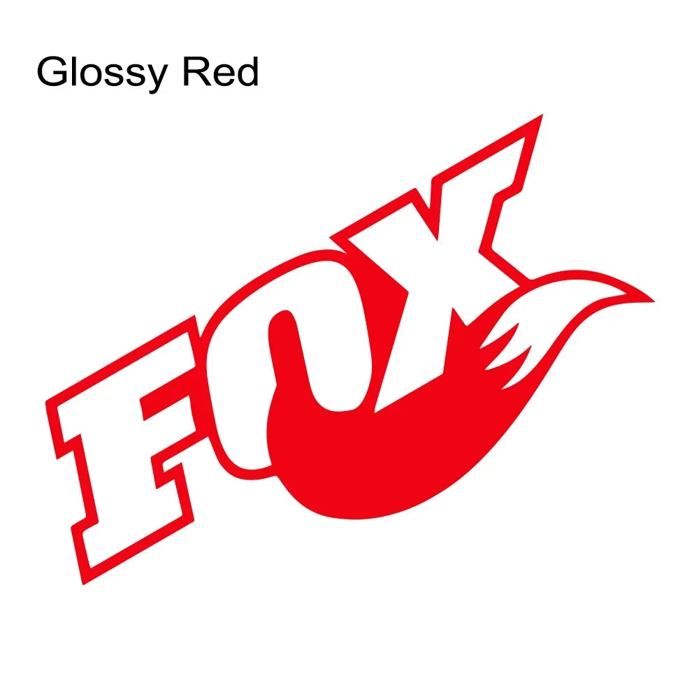 Fox Design Vinyl Car Sticker for Window, Motorcycle and Laptop
