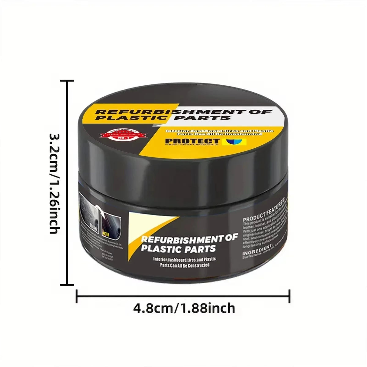 Car Interior Scratch Repair Paste for Leather & Plastic - image 14