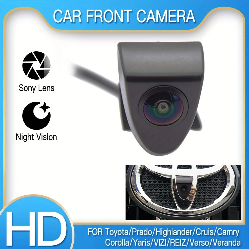 480P Logo-Embedded Front View Camera for Toyota - image 9