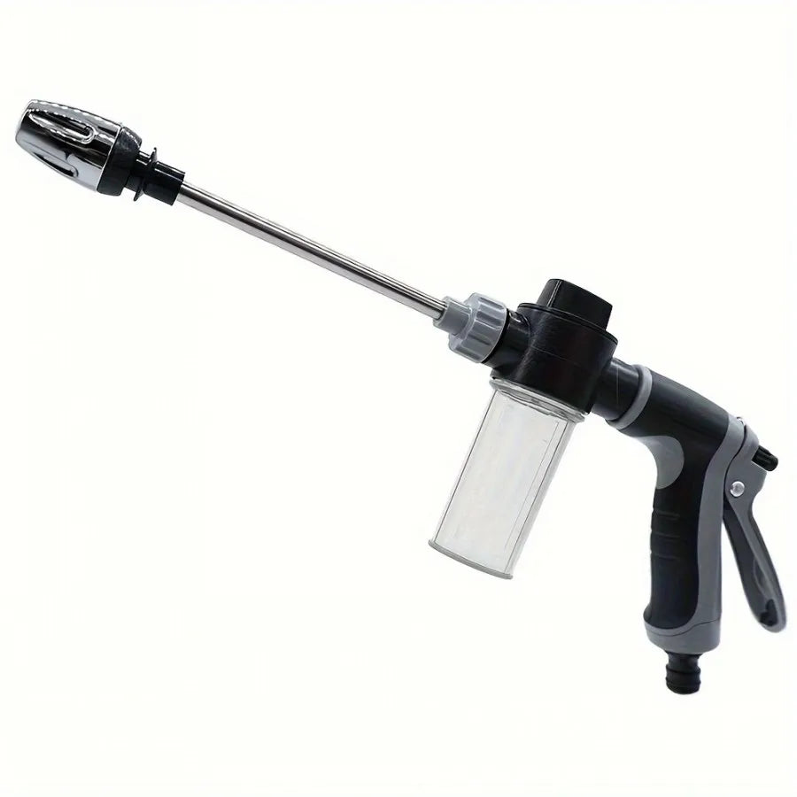 High-Pressure Garden Hose Nozzle Water Gun for Car, RV & Foam Washing