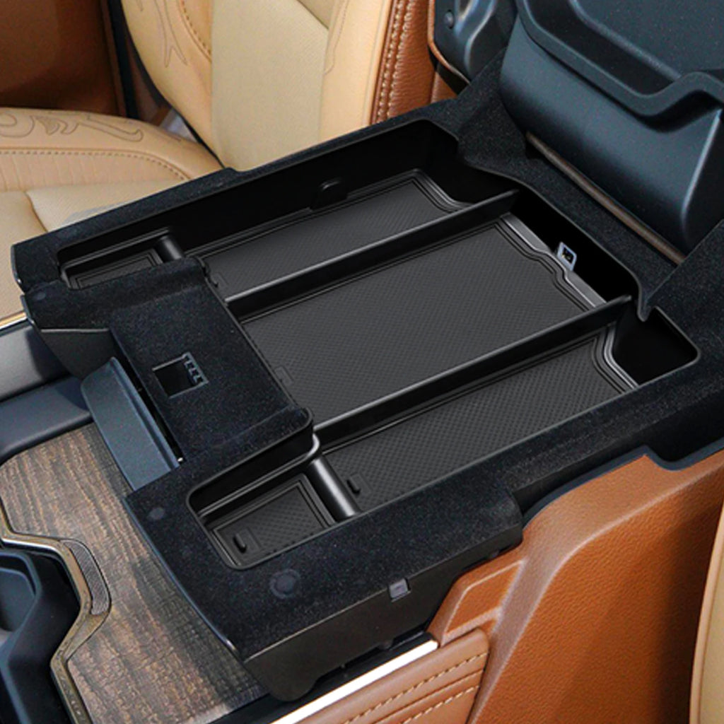 Dodge Ram 2019-2026 Center Console Armrest Storage Box Organizer - image 2