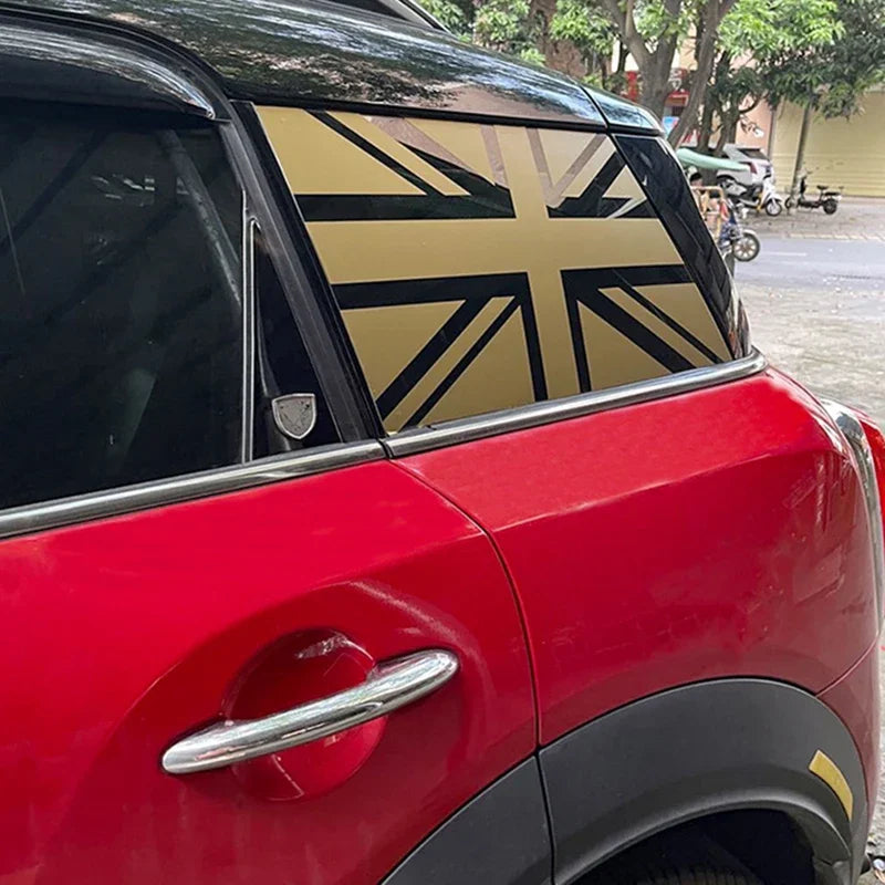 Union Jack Vinyl Car Stickers for MINI Cooper (2 Pack) - image 2