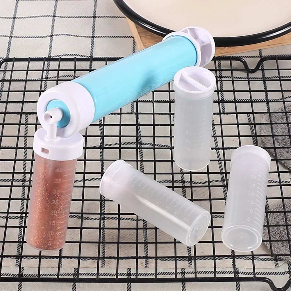Manual Airbrush Kit For Cake Decorating DIY Baking Spray Tool Cupcake Cookies Desserts