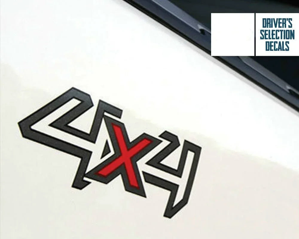 4x4 Truck Decal Sticker for Ford Chevy GMC - Glossy Vinyl - image 2