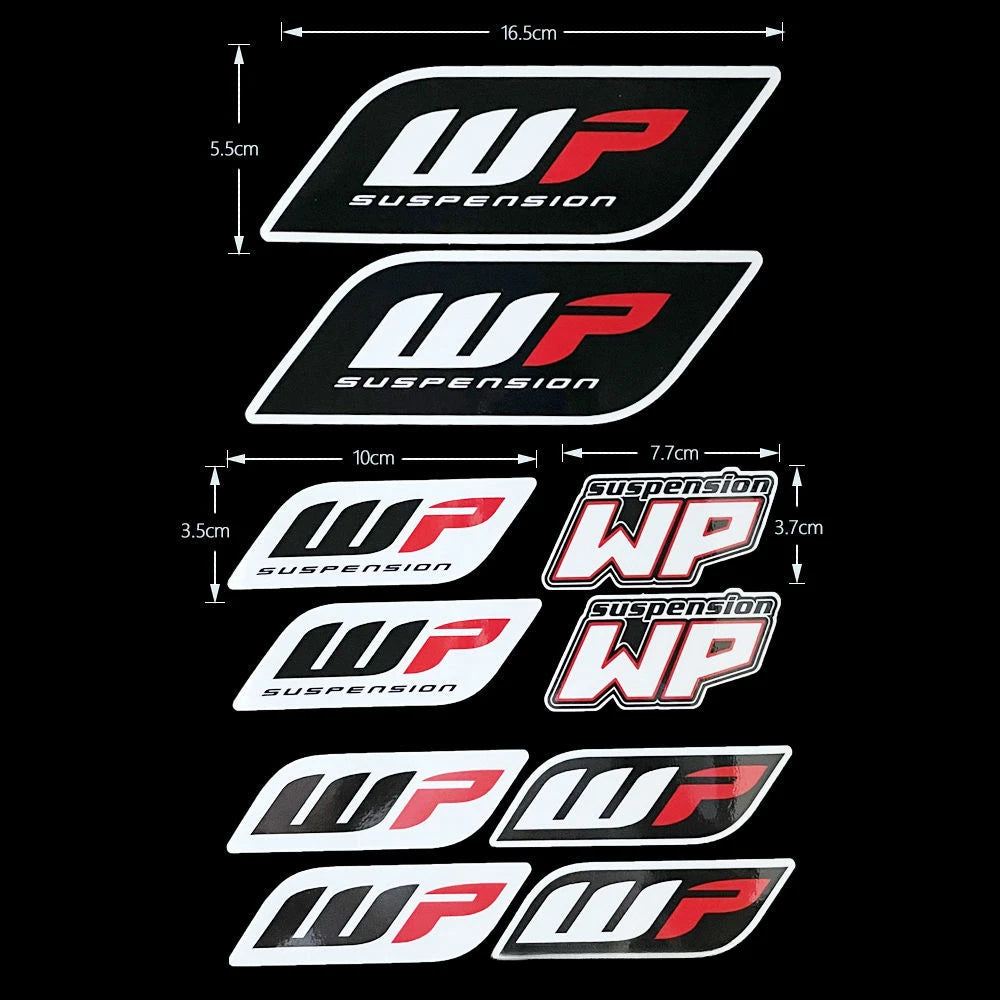 Reflective WP Suspension Decals for Shock Absorbers - image 14