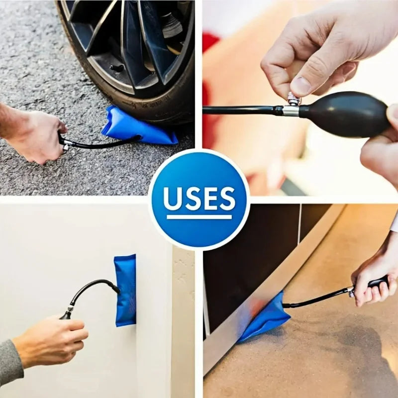 Inflatable Air Wedge Tool Pump - 135kg Lift for Door/Window Alignment - image 12
