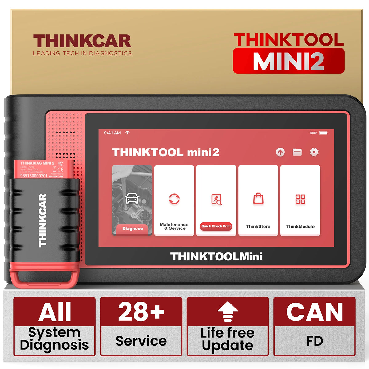 THINKTOOL MINI2 OBD2 Scanner Car Diagnostic Tool - image 8