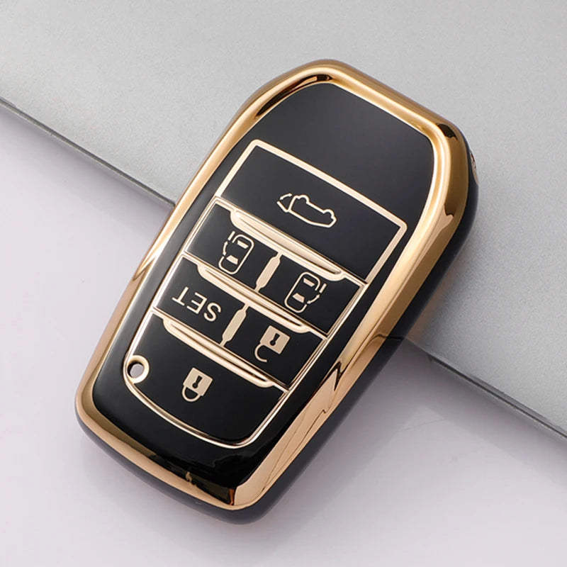 TPU Toyota Car Key Cover – Durable Key Fob Protection (2/3/4 Button) - image 5