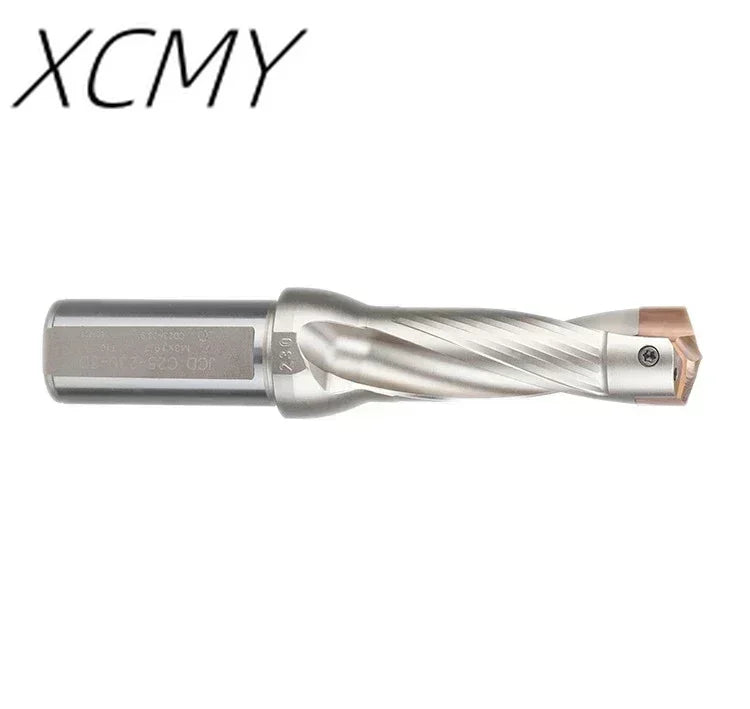 3D 5D 8D 10D internal cooling JCD Crown drill rod diameter 10-25mm for insert HCD High efficiency precision insertable U drill