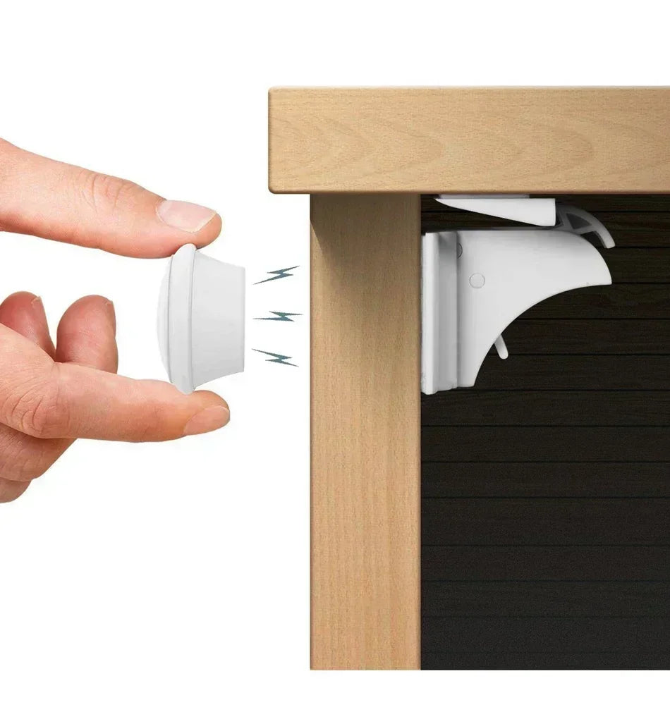 Magnetic Invisible Child Safety Locks for Drawers & Cabinets - image 11